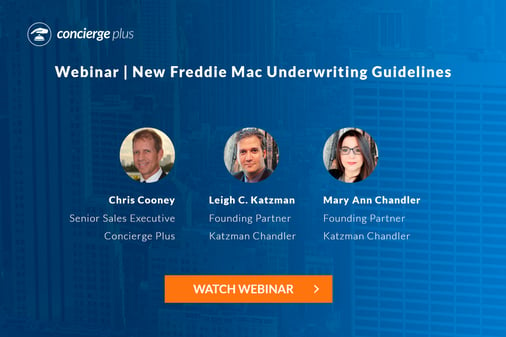 Katzman Webinar New Freddie Mac Underwriting Guidelines Watch